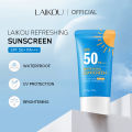 LAIKOU Whitening Sunscreen Set Refreshing Tone Up Moisturizing Long Lasting UV Sun Protection SPF 50+ Sunblock 50g/3pcs. 