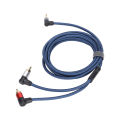 3.5mm Male To 2RCA Adapter Stereo Cable For Speakers Amplifier Mixer. 