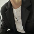 High Quality Men Fashion Jewellery Stainless Steel Round Chain Necklaces. 