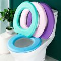 O Type EVA Toilet Seat Cover/ Washable Waterproof Toilet Seat Cushion/ Household Removable Toilet Seat Pad.