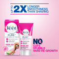 Veet Pure™ Hair Removal Cream 50g Normal Skin for Body & Legs, Freshest Smell with Cucumber Extract Leaves Skin Feeling Smooth, Moisturized & Visibly Glowing, Dermatologically Tested. 