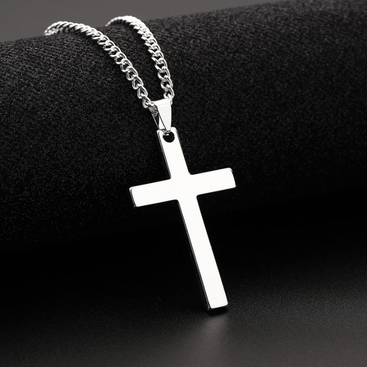 Necklaces Vintage Gothic Pendant Cross Necklace Cool Street Style Necklace Men's Women Necklace Necklace Punk Jewelry