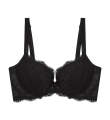Delicate Secrets Black Lace Soft Stylish Foam Bra For Women- 01 Piece.