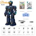 BG1532 Remote Control Robot Rechargeable Smart Voice Gesture Induction Children Programming Machine Model Toy.