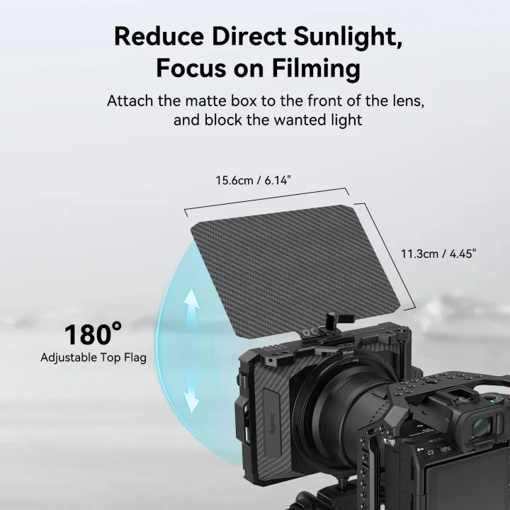 SmallRig%20Mini%20Matte%20Box%20Pro%20for%20Mirrorless%20DSLR%20Cameras%20to%20Prevent%20Sunlight%20with%20Top%20Flag%20Side%20Flag%20Sunshade%20for%20Sony%20for%20BMPCC%20-%20Image%206