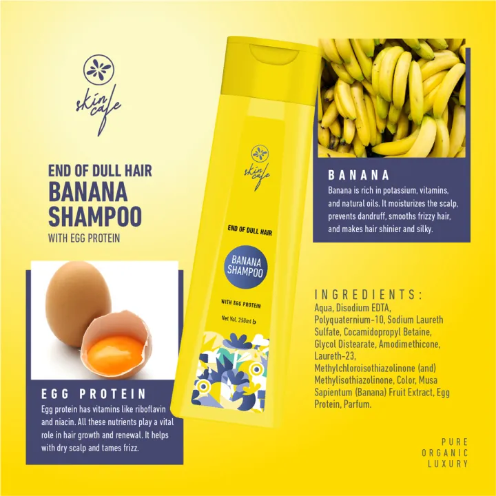 Skin%20Cafe%20Banana%20Shampoo%20for%20Dull%20Hair%20with%20Egg%20Protein%20250ml%20-%20Image%203