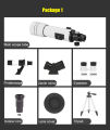 BORWOLF F40070 Professional Astronomical Telescope for Space Monocular 70400 Powerful Binoculars Night Vision for Star Camping. 