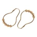 Easy Install Rustproof Shower Curtain Hooks Frictionless Stainless Steel - Easy Glide Shower Rings 24 Hooks. 
