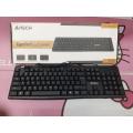 Universal Usb Keyboard A4.Tech Kr-98 Plug And Play - Enjoy Convenient Plug And Play Functionality With Universal Usb Keyboard. 