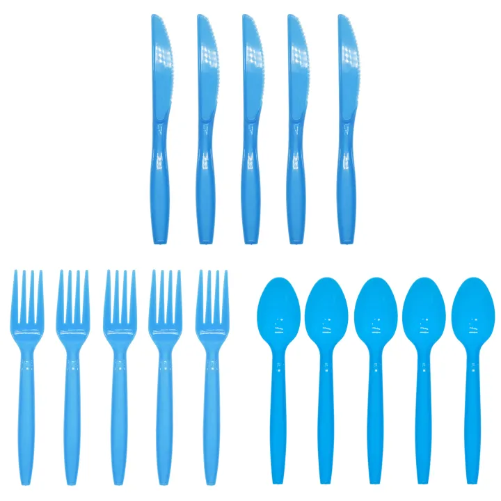 Reusable%20Blue%20Yellow%20Green%20Black%20Purple%20Knives%20Forks%20Spoons%20Cutlery%20Birthday%20Party%20Tableware%20Wedding%20Anniversary%20Party%20Supplies%20-%20Image%204
