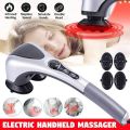 Revitalize Your Body with a Double Head Full Body Massager Machine - Portable and Lightweight for Ultimate Relaxation. 