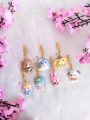Small Kawaii 3D Phone Charm - cartoon Cute Pastel Charms -cartoon Keychain - Keyring - Kawaii Gift - Charms.