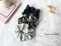 3 Pcs  helpful  Silk Scrunchie Hair Band Bracelet Set For Grils. 
