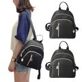 New Women Fashion Girl School Bag Multi-Function Small Backpack Cute Backpack Satchel Women Shoulder Rucksack Black School Bags. 