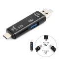 5 In 1 Usb 3.1 Card Reader High Speed SD TF Micro SD Card Reader Type C USB C Micro USB Memory OTG Card Reader. 