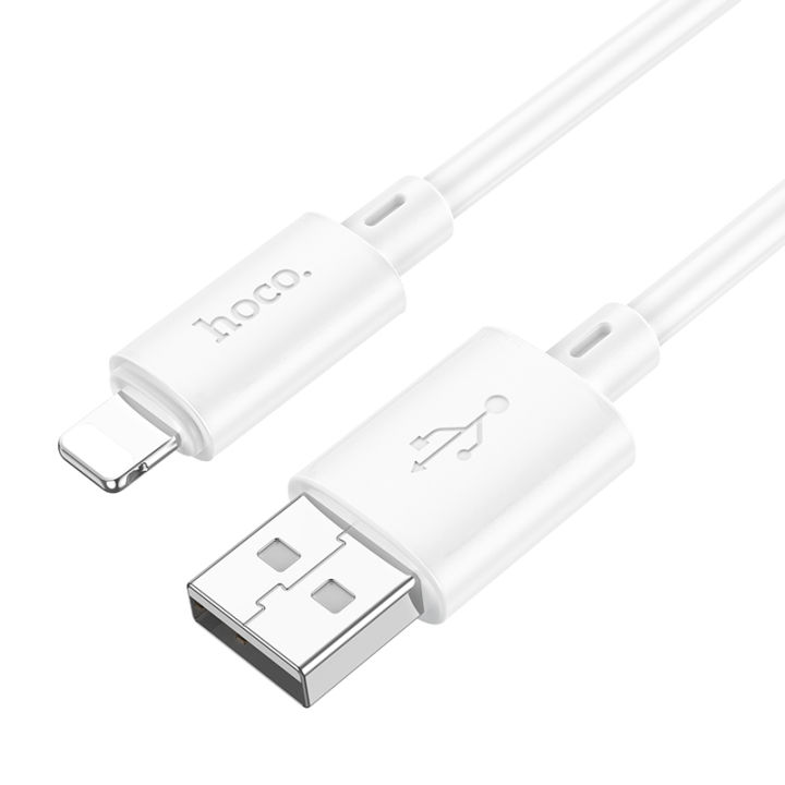 Hoco%20X88%20Gratified%20USB%20to%20Lightning%202.4A%20Fast%20Charging%20Data%20Cable%20for%20iPhone%20-%20Image%202
