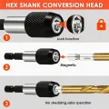 11 Pieces Screw Extractor Set Easy Out Bolt Extractor Set Reverse Drill Bit Extractor Set for Removing Broken Screws. 