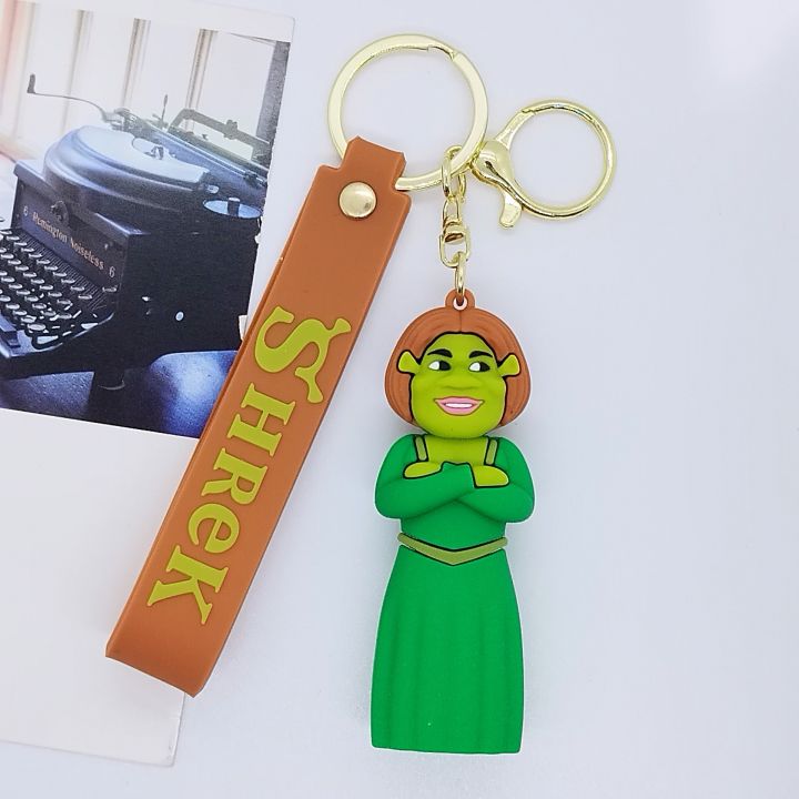 Creative%20cartoon%20figure%20keychain%20Fiona%20cute%20boots%20puss%20poor%20mouth%20donkey%20key%20chain%20men%20and%20women%20bags%20small%20pendant%20New%20-%20Image%203