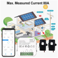 Tuya ZigBee Energy Meter Power Monitor APP Real-Time Power Statistics Consumption Querying 2CT.