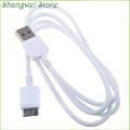White USB 3.0 Data Cable Power Cord for Samsung Galaxy Note 3 N9002 N9008 N9006. 