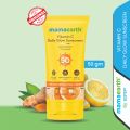 Mamaearth Vitamin C Daily Glow Sunscreen with Vitamin C & Turmeric for Sun Protection & Glow - 50 g. 