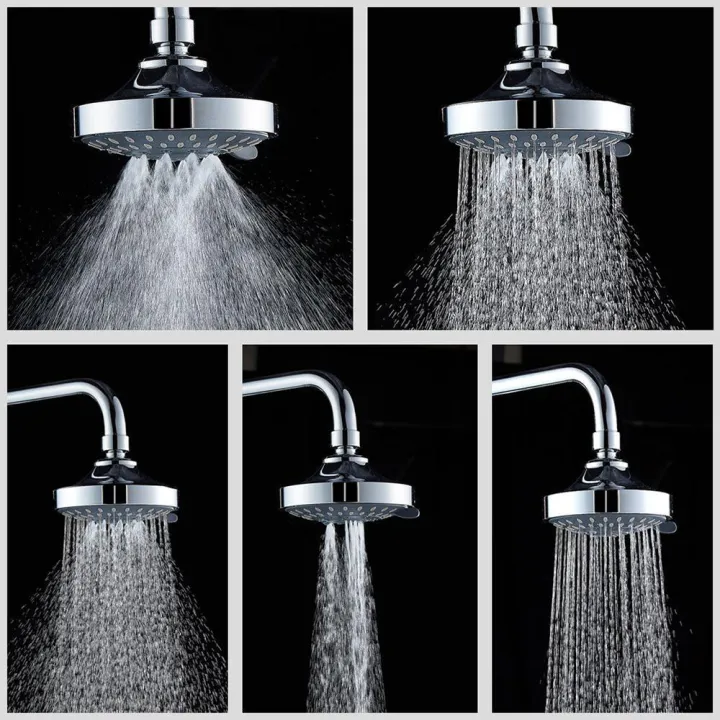 High%20Pressure%20Shower%20Head%204%20Inches%205%20Settings%20Adjustable%20Bathroom%20Shower%20Head%20Spray%20Showerhead%20Polished%20Chrome%20Bath%20Rain%20Shower%20Head%20Replacement%20-%20Image%205