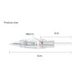 30pcs/box Semi Permanent Tattoo Needle 1R 3R 5R 5F 7F 9U For Microblading Eyebrow Pen.