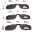Vintage Polarized Clip On Sunglasses Driving Sun Glasses Men Women Day Night Vision Lens For Myopia Glasses Eyeglasses Eyewear.