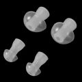 for huawei p smart case-4 x Anti-radiation Earphone-white.