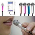Mini Microphone Handheld Microfon 3.5mm Stereo Studio KTV Karaoke Portable Mikrof For Phone Laptop PC Desktop Audio Microphones. 