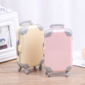 Doll Accessories Plastic Travel Train Mini Plastic Suitcase Luggage.