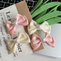New Sweet Bow Heart Pearl Hair Clips Fashion Hair Ornaments Bangs Side Clip Duckbill Clip Hairpins Girly Heart Hair Accessories Nicle. 