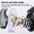 QCY Crossky C30 Ear Clip Earphones Bluetooth 5.4 Wireless Open Ear Sports TWS Earbuds. 