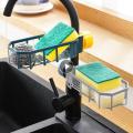 soap holder organizer lagayan ng sabon pang ligo soap organizer 1Pcs Kitchen Sink Faucet Storage Rack Sponge Soap Rag Dishcloth Drain Rack Adjustable Faucet Rack Holder Kitchen Organizers. 
