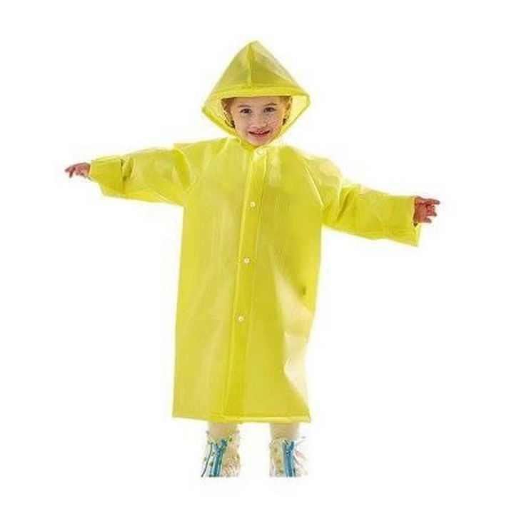 Baby Polyester Rain Coat-Multi-Color
