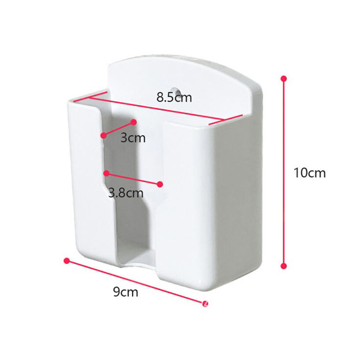 Dragon Universal Air Conditioner Remote Holder White Wall Mounted Box Storage Holder