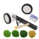 Flocking Kit Static Grass Applicator ABS Mini Flocking Machine with Antislip Handle for DIY Scenic Modelling Sand Table. 