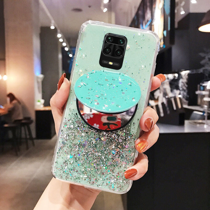Phone%20case%20Redmi%20Note%209%20Pro%20Shiny%20Ring%20Case%20Glitter%20Soft%20Transparent%20Makeup%20Mirror%20Cases%20For%20Redmi%20Note9%20Pro%20Back%20Cover%20Stars%20Moon%20Girls%20-%20Image%204