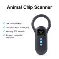 Animal RFID Reader 134.2KHz 125kHz Cat Dog Microchip Scanner FDX-B Glass Chip Identification Tag Reader. 