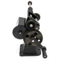 Dual Purpose Manual/Electric Coil Winder Machine with Counter - Hand Coil Winding Machine - Offers Range of 0-9999 Rounds - Color: Black.