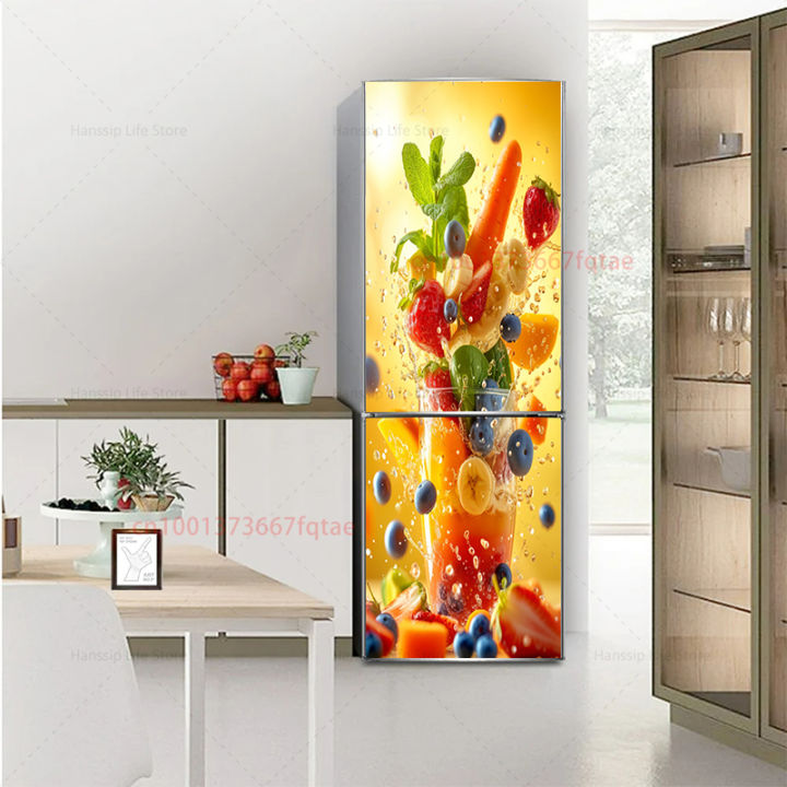 3D%20Realistic%20Fruit%20Printed%20Refrigerator%20Door%20Wrap%20Mural%20Decals%20Peel%20and%20Stick%20Waterproof%20Kitchen%20Fridge%20Door%20Sticker%20Wallpaper%20-%20Image%206