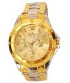Analog Men'S Luxury Stainless Steel Watch For Men Golden - Watch For Men - Watch.
