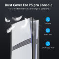 【Big-promotion】 Translucent dust Protective Case For PS5 Pro Console ,Soft,Vertical ,Anti-Scratch , Disc Digital Universal Protective Case ,Game.