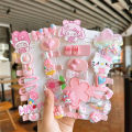 Stylish 14 Piece Trendy Fashionable Hair Clip And Hair Accessories For Children Imported From China. 