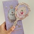 Flower Knows Vanity Mirror Violet Strawberry Rococo Hand Mirror Makeup Mirrors Portable Mirror with Handle. 