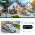 PEGATAH 8MP 4K PTZ IP Camera 8x Hybrid Zoom 2.8+12mm Dual Lens HD Video Surveillance Camera 4MP Human Detection P2P Audio Camera.