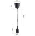 Ceiling Light LED Led Base Pendant Lights E27 Lamp Socket E27 Base for Home Lighting Bulb-1 Pics.