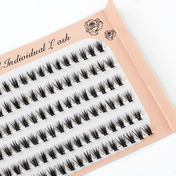 120 Clusters/box Cluster Eyelashes 20/30D Individual Eyelash Makeup C Curl 8/10/12MM Lashes Extension False Eyelashes