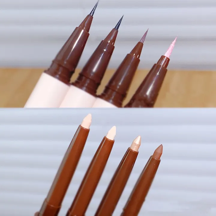 Double%20Head%20Liquid%20Brown%20Eyeliner%20Pen/%20Waterproof%20Quick-drying%20Brighten%20Eyes%20Lying%20Silkworm%20Pencil/%20Women%20Korean%20Cosmetics%20-%20Image%205