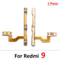 Redmi 6 6A 7 7A 8 8A 9 9C 9T 10A 10C 12C Power On/Off Switch Button + Side Volume Up/Down Buttons Flex Cable Replacement Parts.